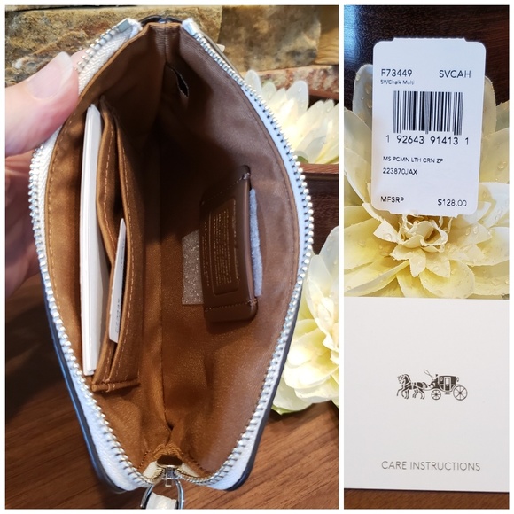 *ON-HOLD!* NEW Coach Leather Ms Pac-Man - Picture 2 of 6